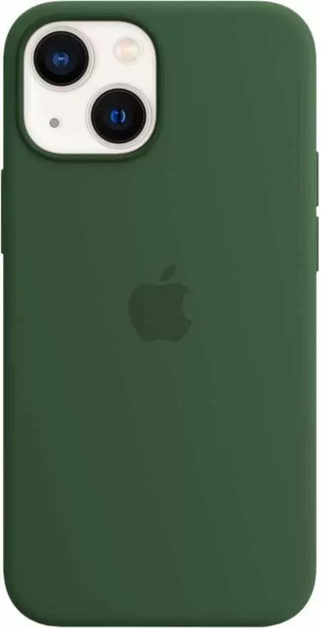 Чехол Apple Silicone MagSafe для iPhone 13 mini (MM1X3ZE/A), зеленый клевер