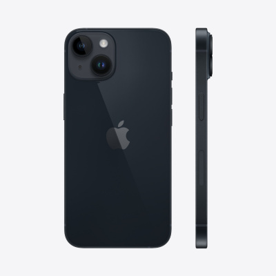 Apple iPhone 14, 128 Гб (е-sim+nano sim), "темная ночь"